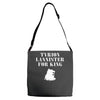 tyrion lannister for king Adjustable Strap Totes