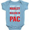 be like the greats Baby Bodysuit
