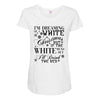 i'm dreaming of a white christmas but if the white runs out i'll drin Maternity Scoop Neck T-shirt