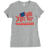 trump 2016 for president election Ladies Fitted T-Shirt