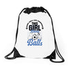 Some Girls Love Diamonds This Girl Loves Balls Drawstring Bags