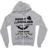 ghost &amp; goblins don't scare me! i survived carcionid cancer please sup Zipper Hoodie