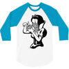 snow white 3/4 Sleeve Shirt