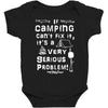 camping fixes everything! Baby Bodysuit