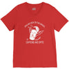 caffeine and spite V-Neck Tee