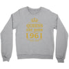 queens are born in 1961 Crewneck Sweatshirt