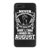 Never Underestimate Dog Rescuer Who Was Born August iPhone 7 Plus Case
