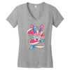 dragon eater Women's V-Neck T-Shirt