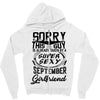 This Guy Is Taken By A Super Sexy September Girlfriend Zipper Hoodie