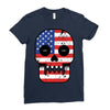 united states till i die Ladies Fitted T-Shirt