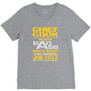 chief cook because badass miracle worker isn't an official job title V-Neck Tee