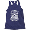 love love love camping! Racerback Tank