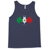 bat man mexican flag mexico logo Tank Top
