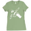 snowboarder freestyle piste snowboarden sport Ladies Fitted T-Shirt