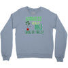 weed plant funny tee shirt 420 cannabis pot marijuana stoner gag addic Crewneck Sweatshirt