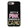 pretty in pink dangerous in camo iPhone 8 Plus