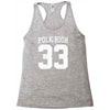 polk high Racerback Tank