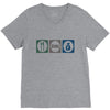 eat sleep money V-Neck Tee