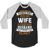 Super Cool Wife Of A Freaking Awesome Husband 3/4 Sleeve Shirt
