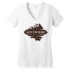 coklat adventure Women's V-Neck T-Shirt