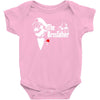 mario nintendo, super, retro, nerd, der pate, godfather, fun Baby Onesie