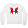 woman prank Crewneck Sweatshirt