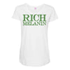 rich melanin Maternity Scoop Neck T-shirt