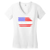 american flag we the people Women's V-Neck T-Shirt