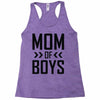 mom of boys Racerback Tank