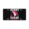 mommy shark doo doo doo family matching License Plate