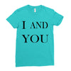 i and you Ladies Fitted T-Shirt