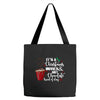 it's a christmas movies and hot chocolate kind of day Tote Bags