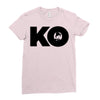 ko Ladies Fitted T-Shirt