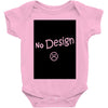 no design fashion Baby Onesie