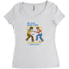 my first knife fight Women's Triblend Scoop T-shirt
