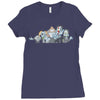 zombies Ladies Fitted T-Shirt
