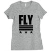 fly stars Ladies Fitted T-Shirt