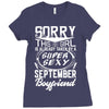 This Girl Is Taken By A Super Sexy September Boyfriend Ladies Fitted T-Shirt