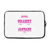 The Best Grammy Was Born In January Laptop sleeve