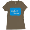 suck it trebek Ladies Fitted T-Shirt