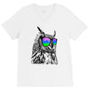 cool owl V-Neck Tee