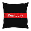 kentucky Throw Pillow