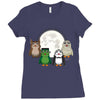 Monster porgs V1 Ladies Fitted T-Shirt