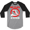 no flex zone arm gym workout 3/4 Sleeve Shirt