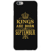 kings are born  september iPhone 6/6s Case