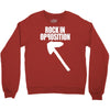 rock in opposition Crewneck Sweatshirt