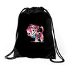 literature monkey Drawstring Bags