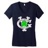 violent gentlemen hockey lifestyle Women's V-Neck T-Shirt