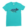 Prince Dinosaur Ladies Fitted T-Shirt