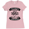 Premium Vintage 1951 Ladies Fitted T-Shirt